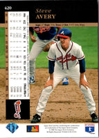 1994 Upper Deck Steve Avery #420