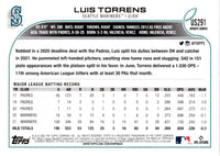 2022 Topps Update Luis Torrens #US291