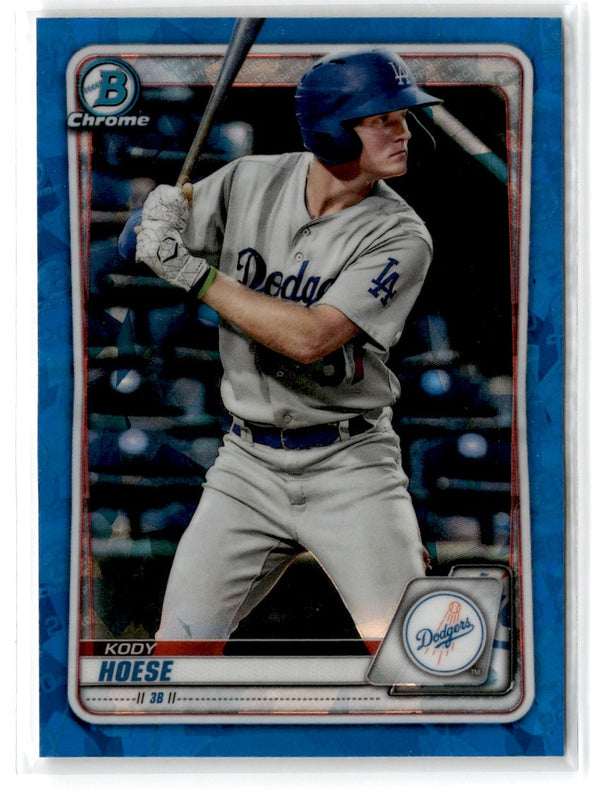 2020 Bowman Chrome Prospects Sapphire Kody Hoese #BCP-4