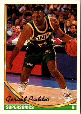 1993 Topps Gold Gerald Paddio #54