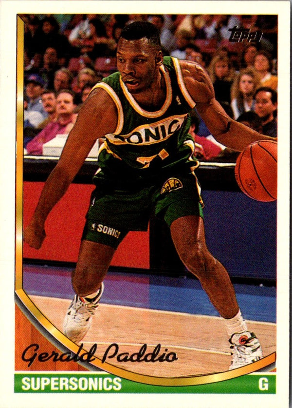 1993 Topps Gold Gerald Paddio #54