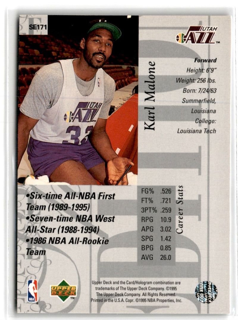 1995 Upper Deck Special Edition Karl Malone