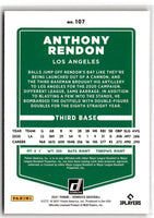 2021 Donruss Holo Orange Anthony Rendon #107A