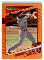 2021 Donruss Holo Orange Anthony Rendon #107A