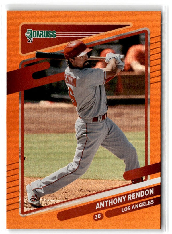 2021 Donruss Holo Orange Anthony Rendon #107A