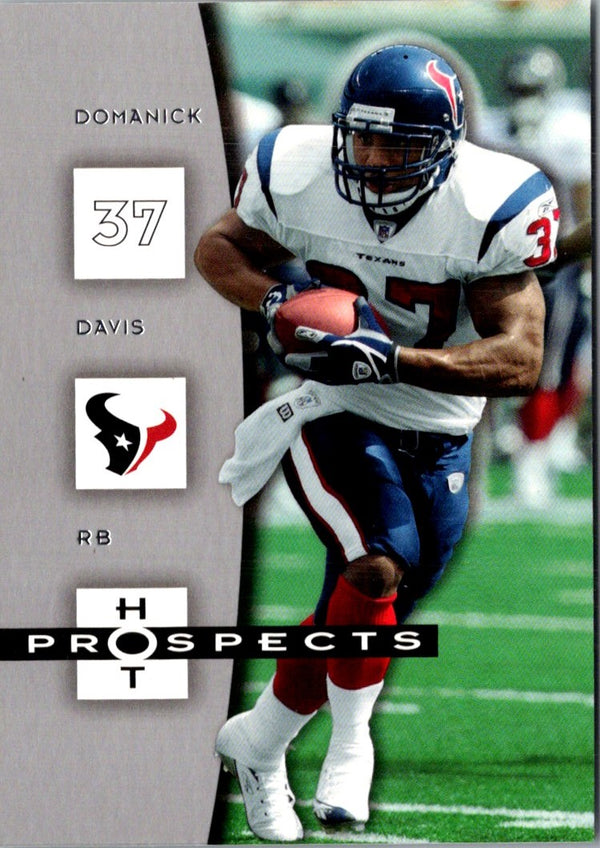 2006 Fleer Hot Prospects Domanick Davis #39