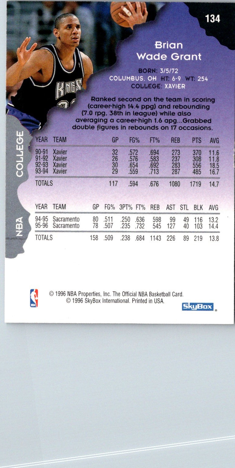 1996 Hoops Brian Grant