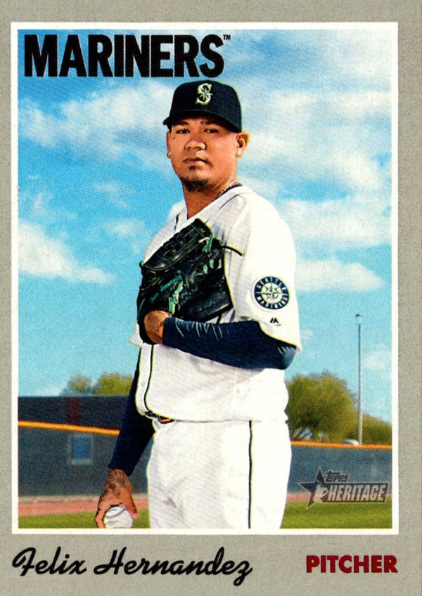 2019 Topps Heritage Felix Hernandez #2