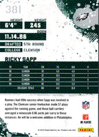 2010 Score Ricky Sapp #381 Rookie