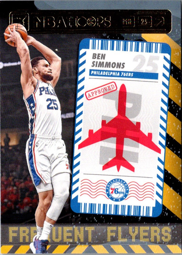 2021 Hoops Frequent Flyers Ben Simmons #5