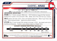 2021 Bowman Prospects Gabriel Arias #BP-89