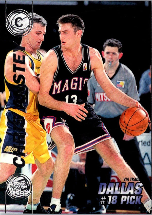 1997 Press Pass Double Threat Chris Anstey #18
