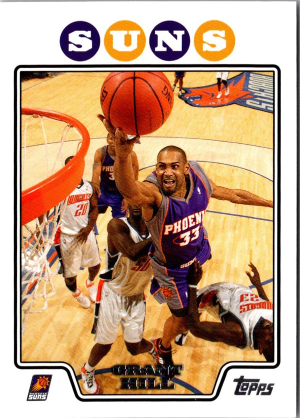 2008 Topps Gold Foil Grant Hill #84