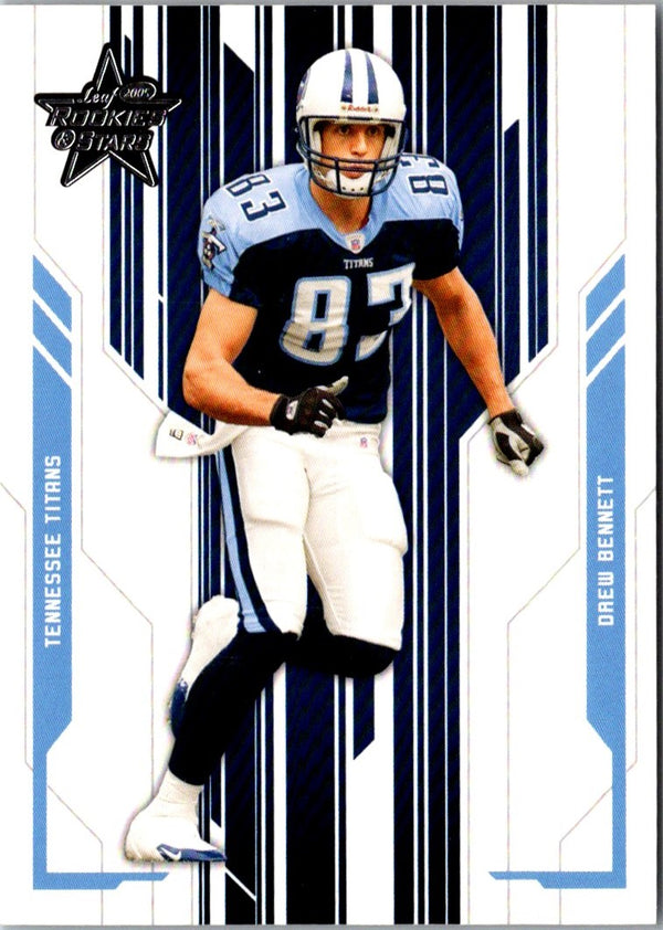 2005 Leaf Rookies & Stars Drew Bennett #92