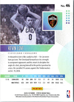 2019 Panini Certified Mirror Blue Kevin Love #46
