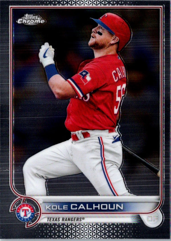 2022 Topps Chrome Kole Calhoun #17