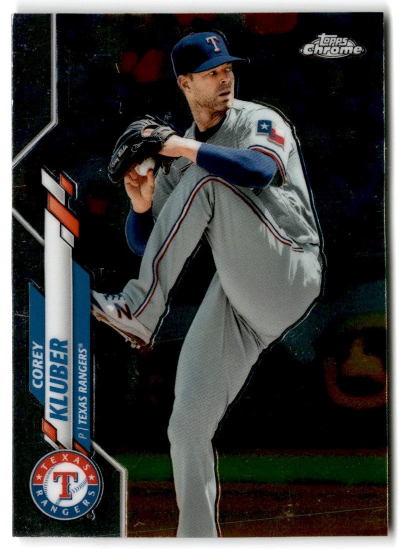 2020 Topps Chrome Corey Kluber