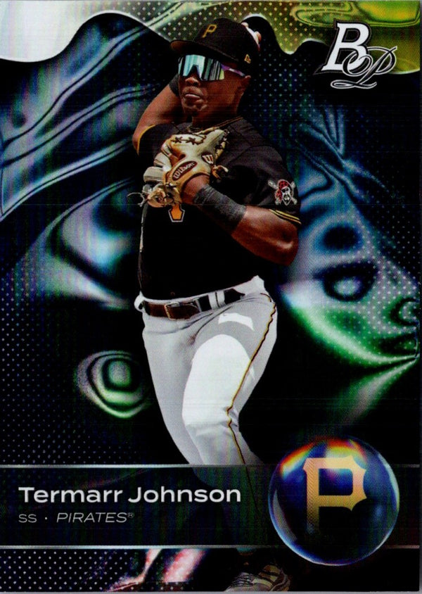 2023 Bowman Platinum Top Prospects Termarr Johnson #TOP-91