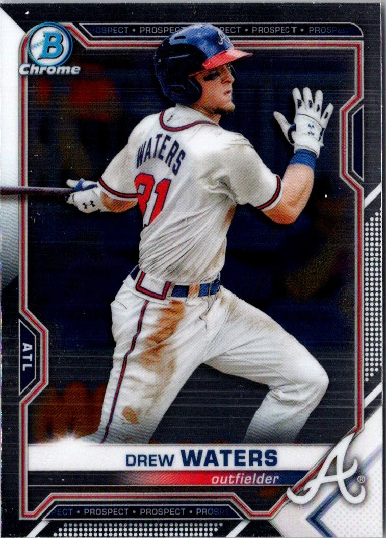 2021 Bowman Chrome Prospects Drew Waters