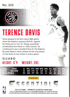 2019 Panini Chronicles Pink Terence Davis #233