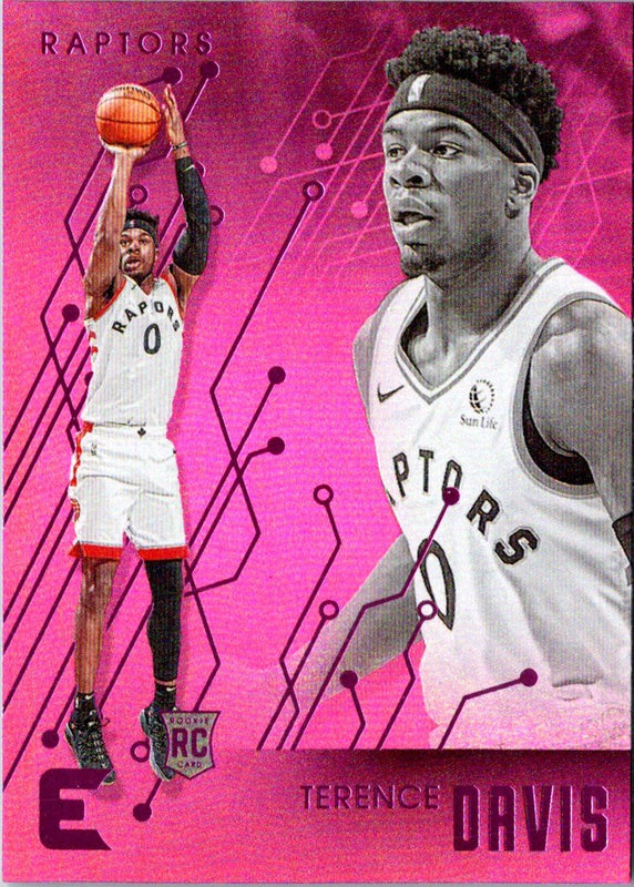 2019 Panini Chronicles Pink Terence Davis #233