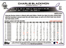 2022 Topps Chrome Charlie Blackmon