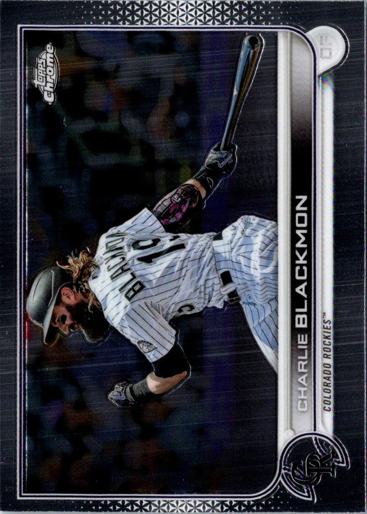 2022 Topps Chrome Charlie Blackmon