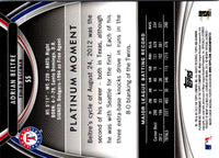 2013 Bowman Platinum Adrian Beltre #55