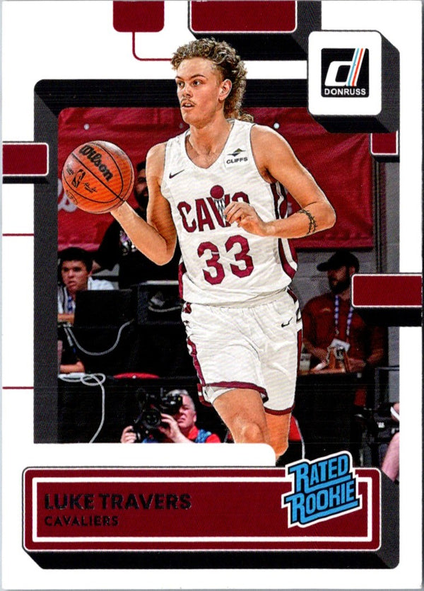 2022 Donruss Rated Rookies Luke Travers #248