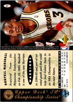 1994 SP Championship Donyell Marshall #61 Rookie