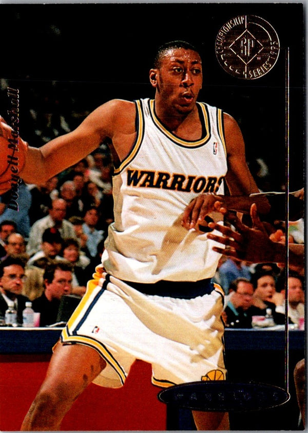 1994 SP Championship Donyell Marshall #61 Rookie