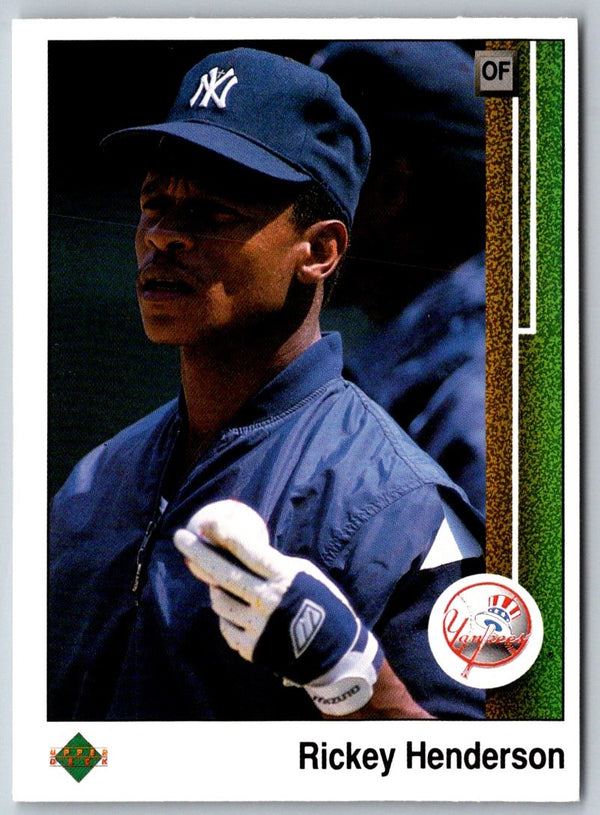 2009 Upper Deck 1989 20th Anniversary Buybacks Rickey Henderson #210