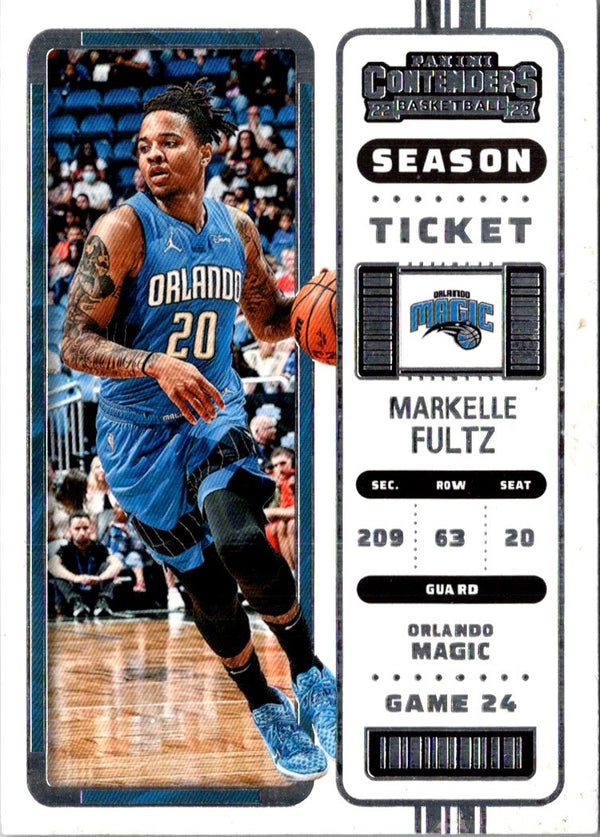 2022 Panini Contenders Season Ticket Markelle Fultz #86