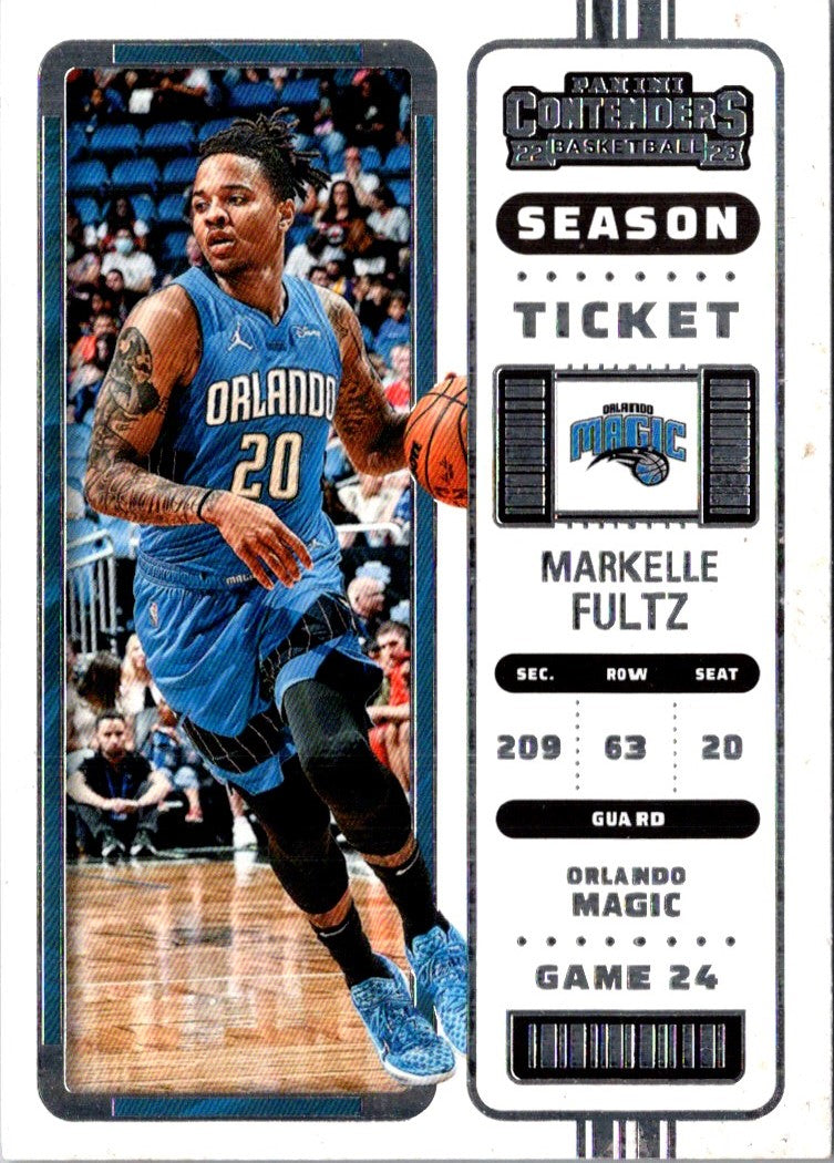 2022 Panini Contenders Season Ticket Markelle Fultz