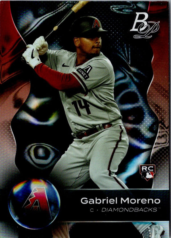 2023 Bowman Platinum Gabriel Moreno #67 Rookie