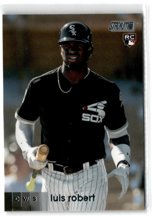 2020 Stadium Club Luis Robert #289 Rookie