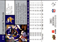 2009 Upper Deck Chester Taylor #114