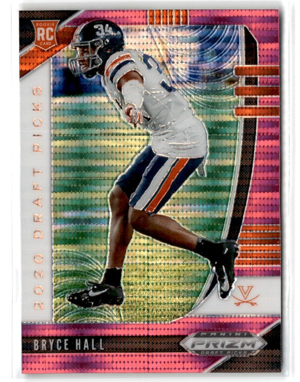 2020 Panini Prizm Draft Picks Prizms Orange Bryce Hall #170