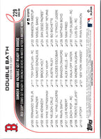 2022 Topps Double Bath #229
