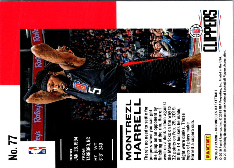 2018 Panini Montrezl Harrell