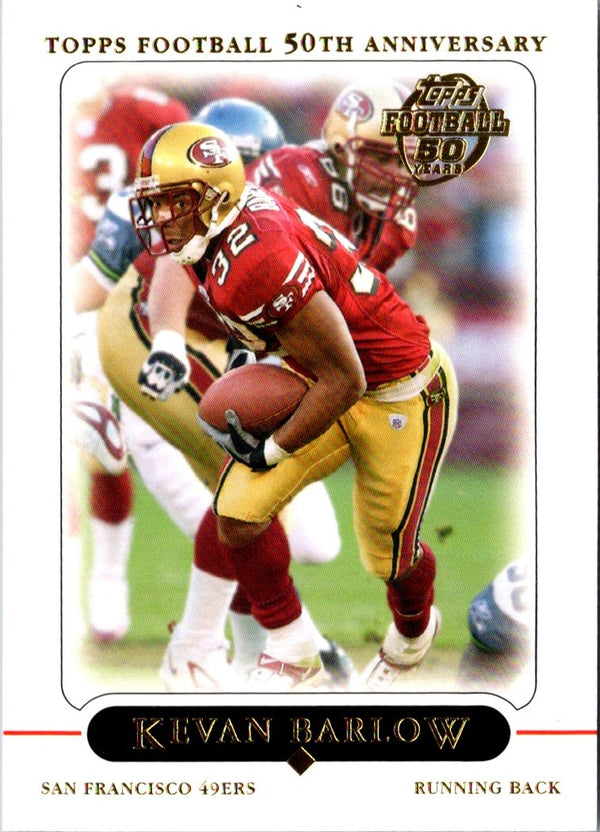 2005 Topps Kevan Barlow #168