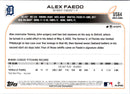 2022 Topps Alex Faedo