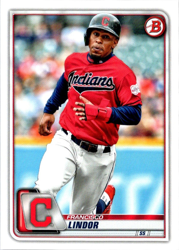 2020 Bowman Francisco Lindor #18