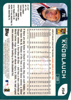 2001 Topps Chuck Knoblauch #154