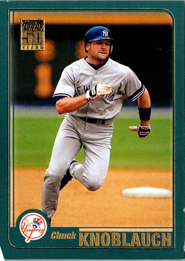 2001 Topps Chuck Knoblauch #154