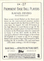 2020 Topps Turkey Red 2020 Rafael Devers #TR-27
