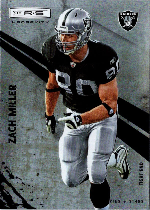 2010 Panini Rookies & Stars Longevity Zach Miller #109