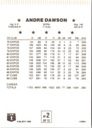 1989 Preview (unlicensed) Andre Dawson