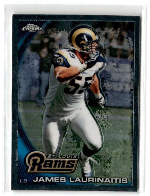 2010 Topps Chrome James Laurinaitis #C167