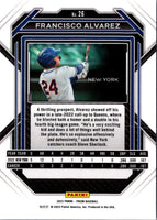 2023 Panini Prizm Blue Ice Francisco Alvarez #26